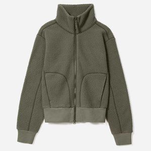 Everlane The ReNew Teddy Bomber- Kalamata